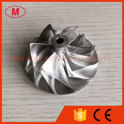 GT15-25 Forward 44.39/60.01mm 6+6 Blades 784369-0002/787571-0002 turbo milling/aluminum 2618/billet compressor wheel