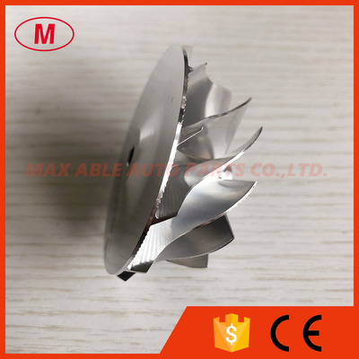TD04HL 20T 49189-X 47.04/58.00mm 11+0 blades Turbo aluminum 2618/billet compressor wheel for 49189-07220 nose 10.02mm
