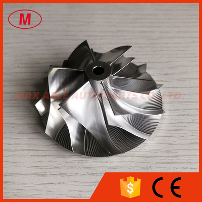 CT26 53.11/70.98mm 6+6 blades Turbo aluminum 2618/milling/Billet compressor wheel for TOYOTA
