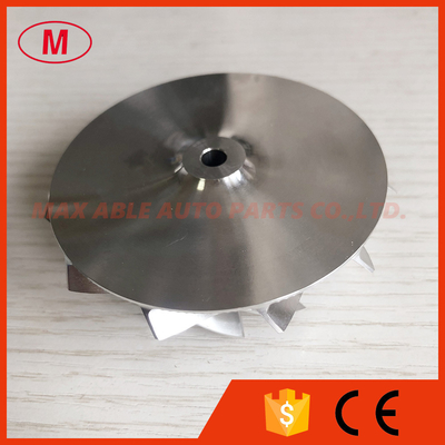K16 54.64/71.00mm 11+0 blades Turbo milling/aluminum 2618/billet compressor wheel