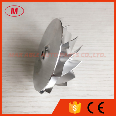 K16 54.64/71.00mm 11+0 blades Turbo milling/aluminum 2618/billet compressor wheel
