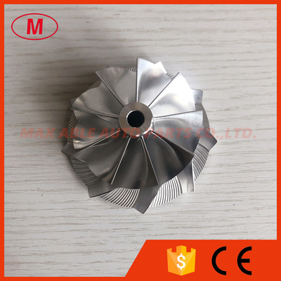 TD05H 20G reverse 52.56/68.01mm 49179-43400 9+0 blades high performance milling/aluminum 2618/billet compressor wheel