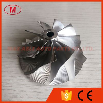 TD05H 20G reverse 52.56/68.01mm 49179-43400 9+0 blades high performance milling/aluminum 2618/billet compressor wheel