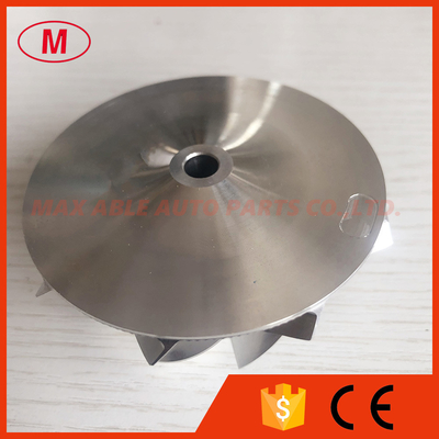 TD05H 20G reverse 52.56/68.01mm 49179-43400 9+0 blades high performance milling/aluminum 2618/billet compressor wheel