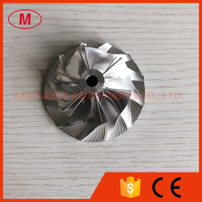 TD05H reverse155G6 47.05/68.01mm 6+6 blades 49378-01642/EVO X Turbo Billet/milling/aluminum 2618 compressor wheel
