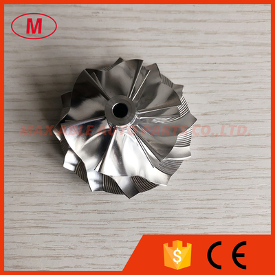 B03G 1862-123-2001/1862-123-0002 6+6 blades 47.70/62.00mm high performance milling/aluminum 2618/billet compressor wheel