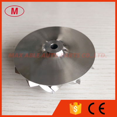 B03G 1862-123-2001/1862-123-0002 6+6 blades 47.70/62.00mm high performance milling/aluminum 2618/billet compressor wheel