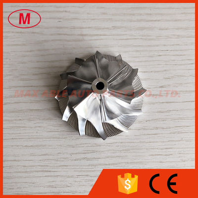 K04 39.30/56.08mm 6+6 blades 5306-123-2016 performance Turbo aluminum 2618/billet compressor wheel for 5304-970-0086