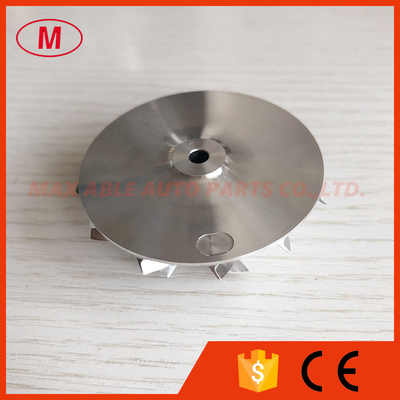 K04 39.30/56.08mm 6+6 blades 5306-123-2016 performance Turbo aluminum 2618/billet compressor wheel for 5304-970-0086