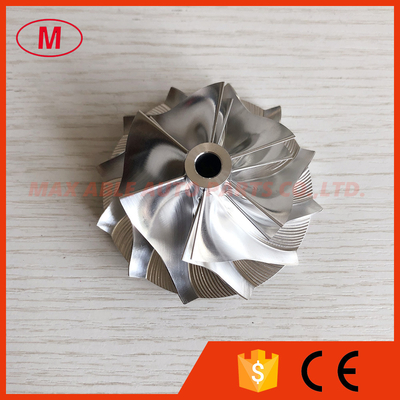 RHC6 6+6 blades 51.19/70.00mm aluminum 2618/milling/billet compressor wheel for Hummer