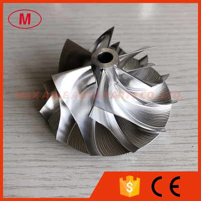 RHC6 6+6 blades 51.19/70.00mm aluminum 2618/milling/billet compressor wheel for Hummer