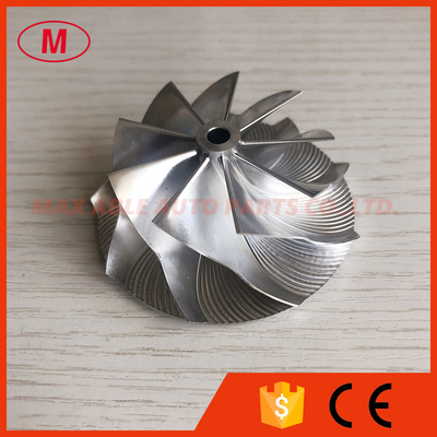 K04 9+0 blades 46.39/56.08mm 5306-123-2014 upgrade aluminum 2618/milling/billet compressor wheel for 5304-970-0064 upgra