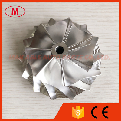 HX50 7+7 blades 71.00/99.01mm high performance turbo milling/aluminum 2618/billet compressor wheel