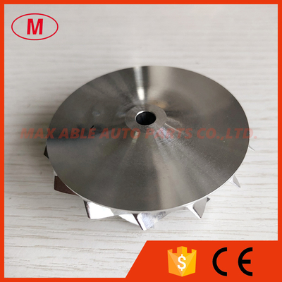 TB25 445436-0009 47.20/60.13mm 7+7 blades high performance turbo billet/milling/aluminum 2618 compressor wheel