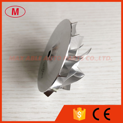 TB25 445436-0009 47.20/60.13mm 7+7 blades high performance turbo billet/milling/aluminum 2618 compressor wheel
