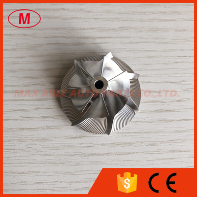 GT12 reverse 30.00/44.01mm 7+0 Blades high performance milling/aluminum 2618/billet compressor wheel