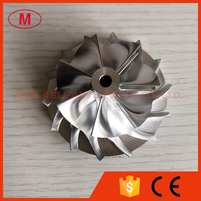 K16 50.33/71.00mm 7+7blades high performance milling/aluminum 2618/billet compressor wheel