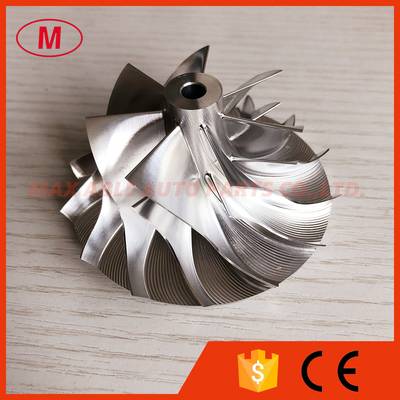 K16 50.33/71.00mm 7+7blades high performance milling/aluminum 2618/billet compressor wheel