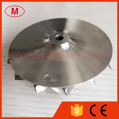 K16 50.33/71.00mm 7+7blades high performance milling/aluminum 2618/billet compressor wheel