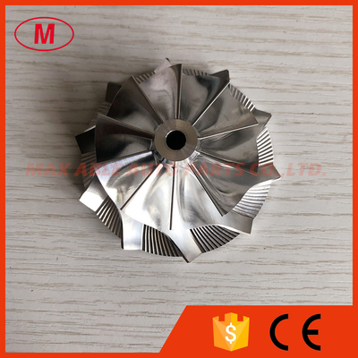 CT26 50.39/67.00mm 10+0 blades high performance turbo billet/milling/aluminum 2618 compressor wheel