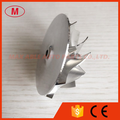 CT26 50.39/67.00mm 10+0 blades high performance turbo billet/milling/aluminum 2618 compressor wheel