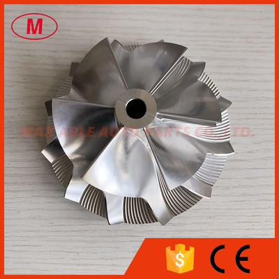 S400 85.15/115.00mm 6+6 blades high performance turbo milling/aluminum 2618/billet compressor wheel