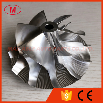 S400 85.15/115.00mm 6+6 blades high performance turbo milling/aluminum 2618/billet compressor wheel