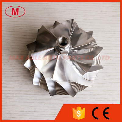 S400 174513 80.30/111.10mm 6+6 blades high performance turbo billet/milling/aluminum 2618 compressor wheel for racing