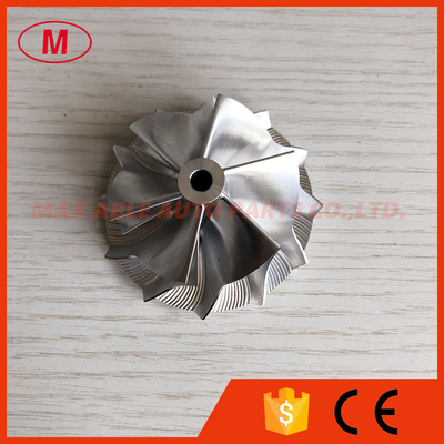 K16 reverse 49.60/62.00mm 6+6 blades 1862-123-2002 high performance turbo milling/billet compressor wheel