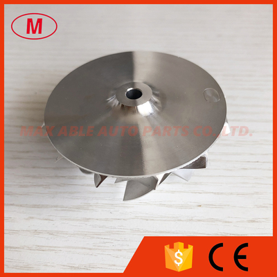 K16 reverse 49.60/62.00mm 6+6 blades 1862-123-2002 high performance turbo milling/billet compressor wheel