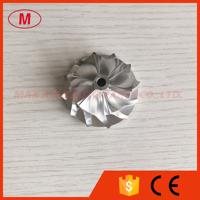 GT15-25 36.39/49.00mm 6+6 blades 702489-0005C performance turbo milling/aluminum 2618/billet compressor wheel