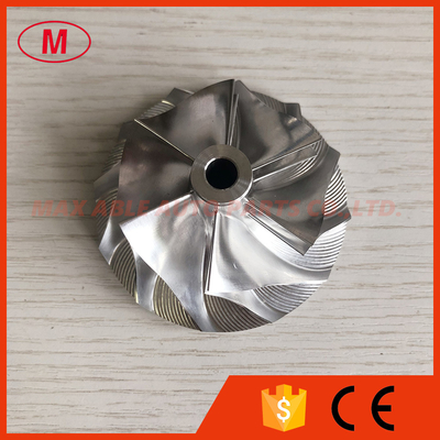 RHC6 24100-3260 6+6 blades 51.19/70.00mm turbo aluminum 2618/milling/billet compressor wheel for HINO CXBE