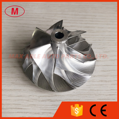 RHC6 24100-3260 6+6 blades 51.19/70.00mm turbo aluminum 2618/milling/billet compressor wheel for HINO CXBE