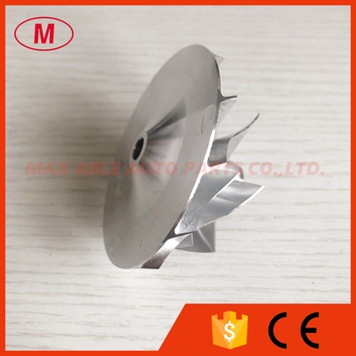 RHC6 24100-3260 6+6 blades 51.19/70.00mm turbo aluminum 2618/milling/billet compressor wheel for HINO CXBE
