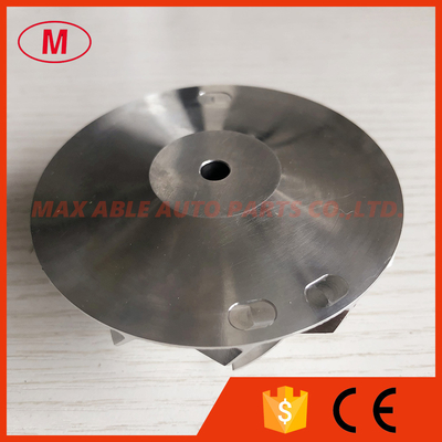 GT3037 reverse 6+6 blades 57.04/76.13mm bore:5.99mm turbo milling/Aluminum 2618/billet compressor wheel