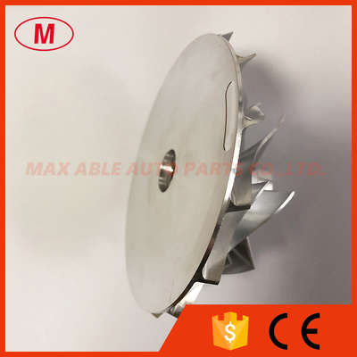 Supercharger 7+7 blades 69.00/99.09mm turbo billet/milling/aluminum 2618 compressor wheel for C38-91 Rotrex