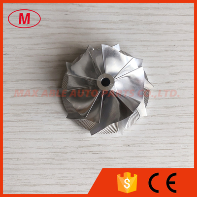 TD04HL 19T reverse 46.02/58.00mm 5+5 blades  49189-X Turbocharger milling/aluminum 2618/billet compressor wheel