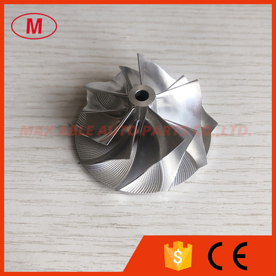 TD04HL 19T reverse 46.02/58.00mm 5+5 blades  49189-X Turbocharger milling/aluminum 2618/billet compressor wheel