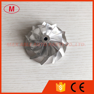 GT15-25 reverse 48.88/68.95m 11+0 blades high performance Turbo aluminum 2618/milling/ billet compressor wheel