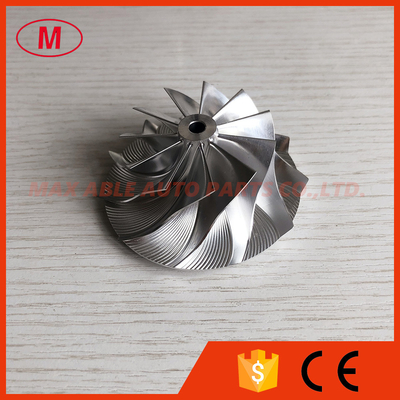 GT15-25 reverse 48.88/68.95m 11+0 blades high performance Turbo aluminum 2618/milling/ billet compressor wheel