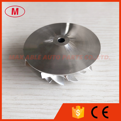 GTA15-25 41.55/56.03mm 11+0 blades 737689-0002 high performance turbo milling/aluminum 2618/billet compressor wheel