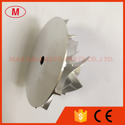 K04 38.58/52.00mm 7+7 blades high performance turbo milling/aluminum 2618/billet compressor wheel
