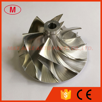 RHG7V 59.10/82.00mm 6+6 blades Turbocharger milling/aluminum 2618/billet compressor wheel for VXBW/VXBT/VXBZ