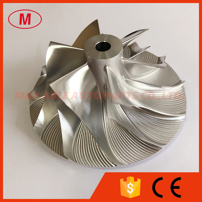 HX55 3593686 66.92/99.01mm 6+6 blades Turbo billet/milling/aluminum 2618 compressor wheel for 4044319/4044840/4047075