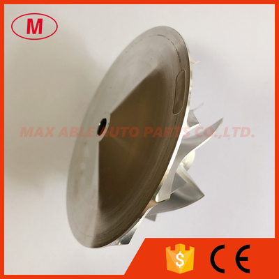 HX55 3593686 66.92/99.01mm 6+6 blades Turbo billet/milling/aluminum 2618 compressor wheel for 4044319/4044840/4047075