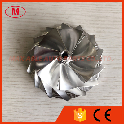 HX40 7+7 blades 66.90/92.00mm high performance turbo Turbocharger Billet/milling/aluminum 2618 compressor wheel
