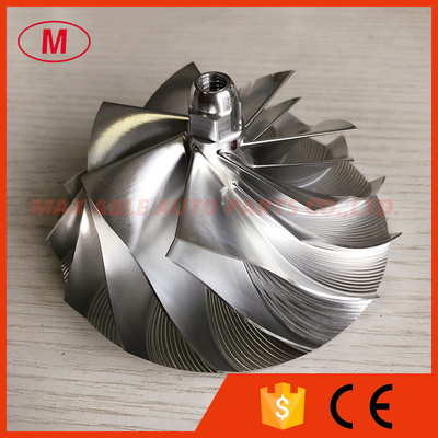 HX40 7+7 blades 66.90/92.00mm high performance turbo Turbocharger Billet/milling/aluminum 2618 compressor wheel