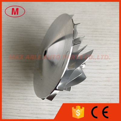 HX40 7+7 blades 66.90/92.00mm high performance turbo Turbocharger Billet/milling/aluminum 2618 compressor wheel