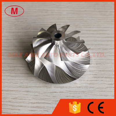 CT26 42.90/58.00mm 10+0 Blades high performance turbo billet/aluminum 2618/milling compressor wheel for TOYOTA