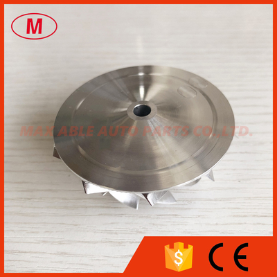 CT26 42.90/58.00mm 10+0 Blades high performance turbo billet/aluminum 2618/milling compressor wheel for TOYOTA